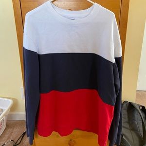 American Eagle colorblocked sweater
